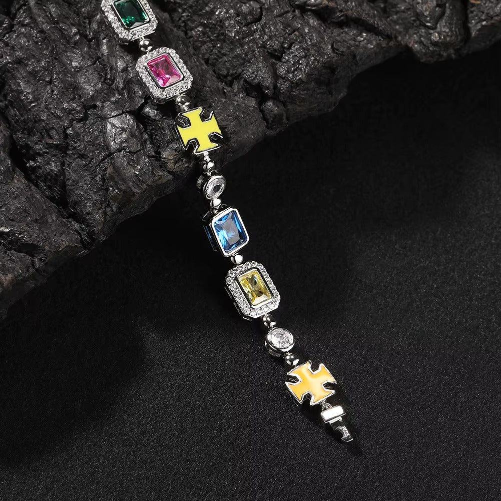 PULSEIRA PEDRAS MÚLTIPLAS PREMIUM LC (8MM)