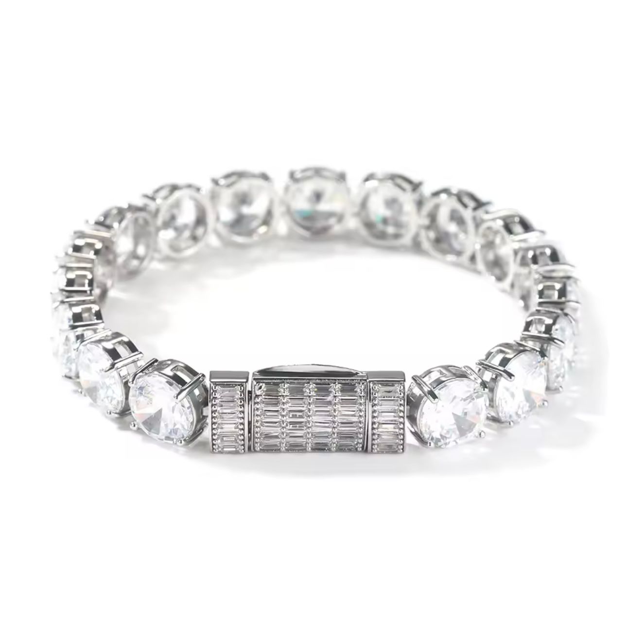 10MM PULSEIRA ROUND CLUSTERED TENNIS