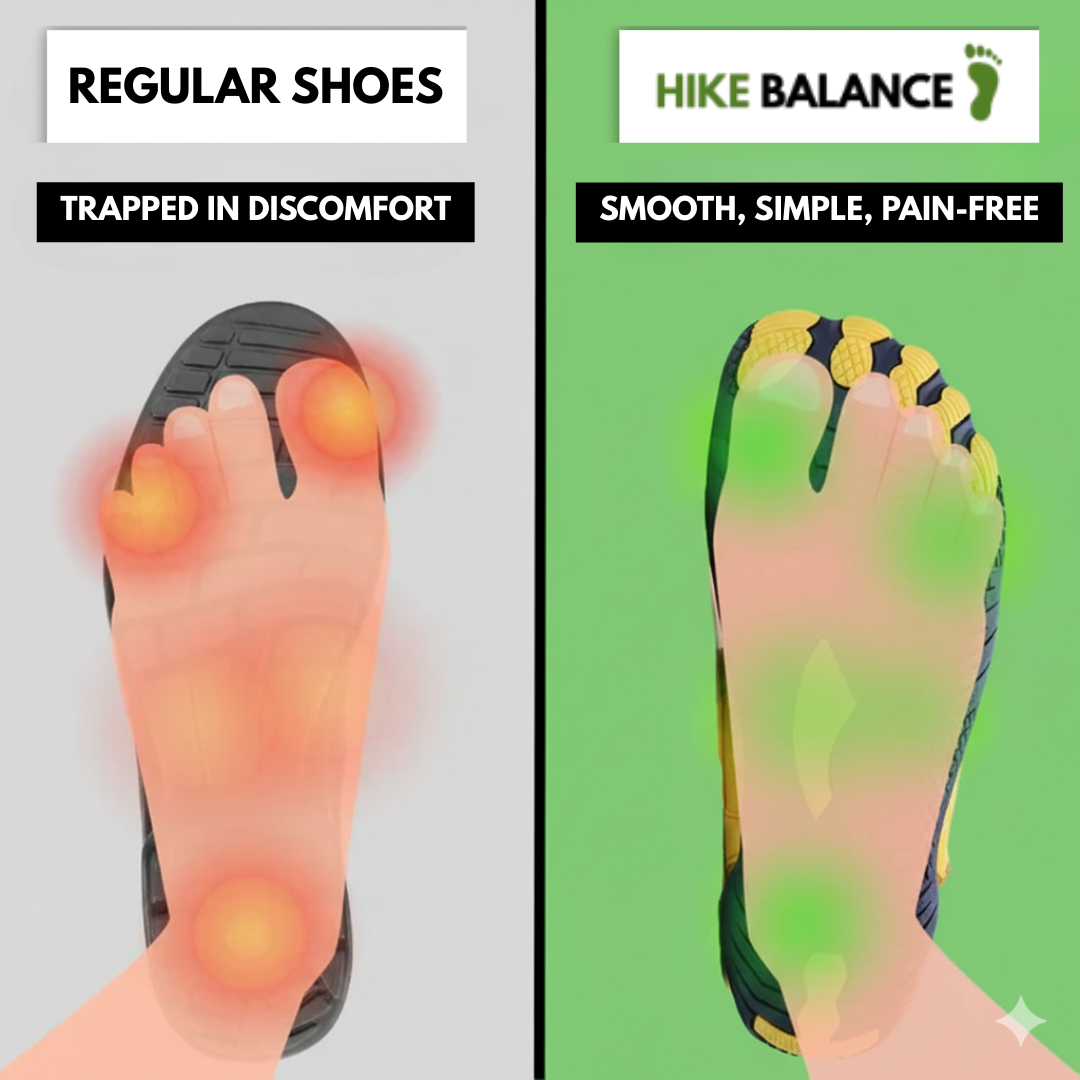 Hike Balance FLOW – Healthy & non-slip barefoot shoes (Unisex)