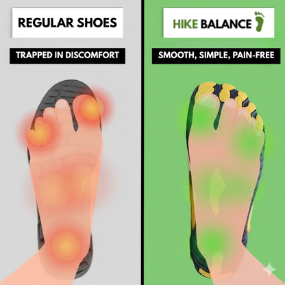 Hike Balance FLOW – Healthy & non-slip barefoot shoes (Unisex)