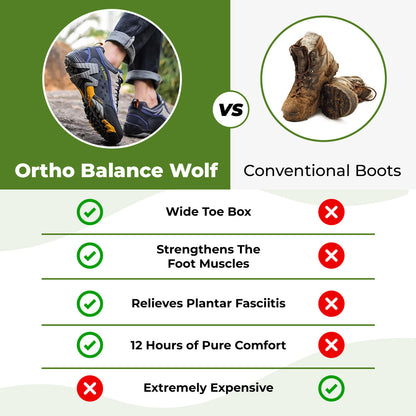 StrideHike OrthoWolf – Orthopaedic Pain-Relief Walking Shoes
